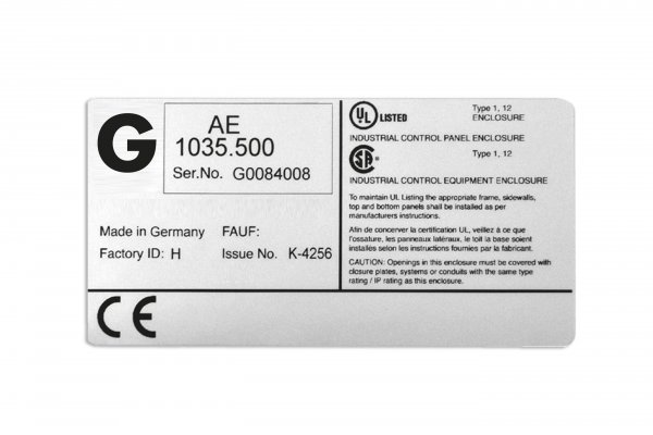 UL Label UL Label