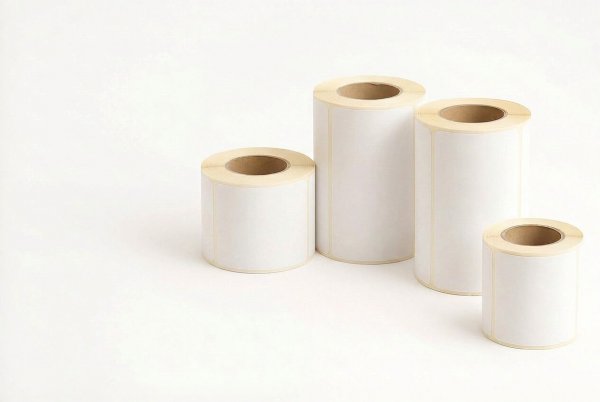 Versandetiketten auf Rolle