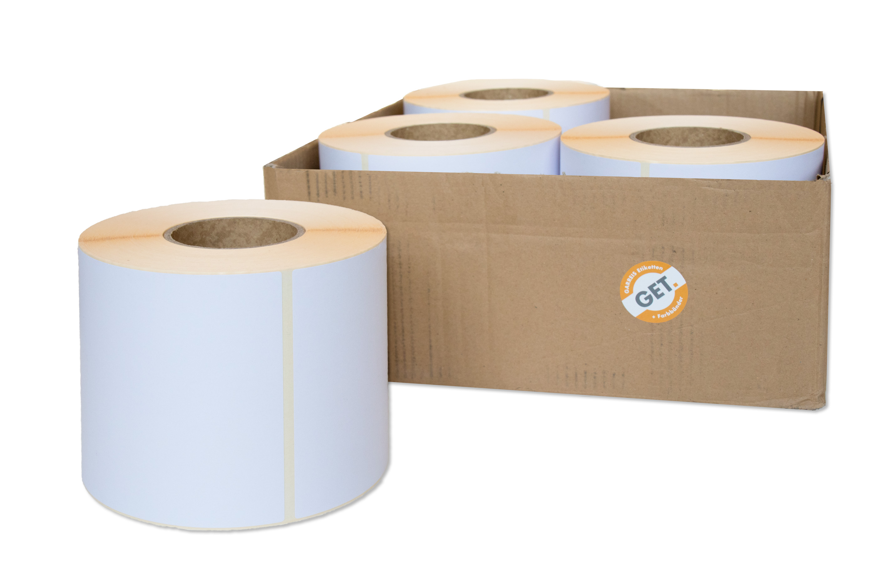 Versandetiketten 148 x 210 mm selbstklebend von der Rolle