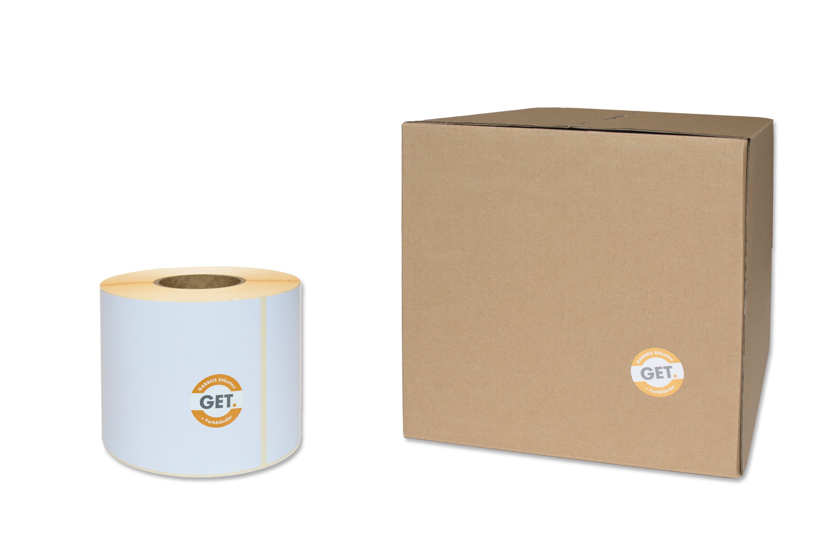 Versandetiketten 105 x 148 mm selbstklebend von der Rolle