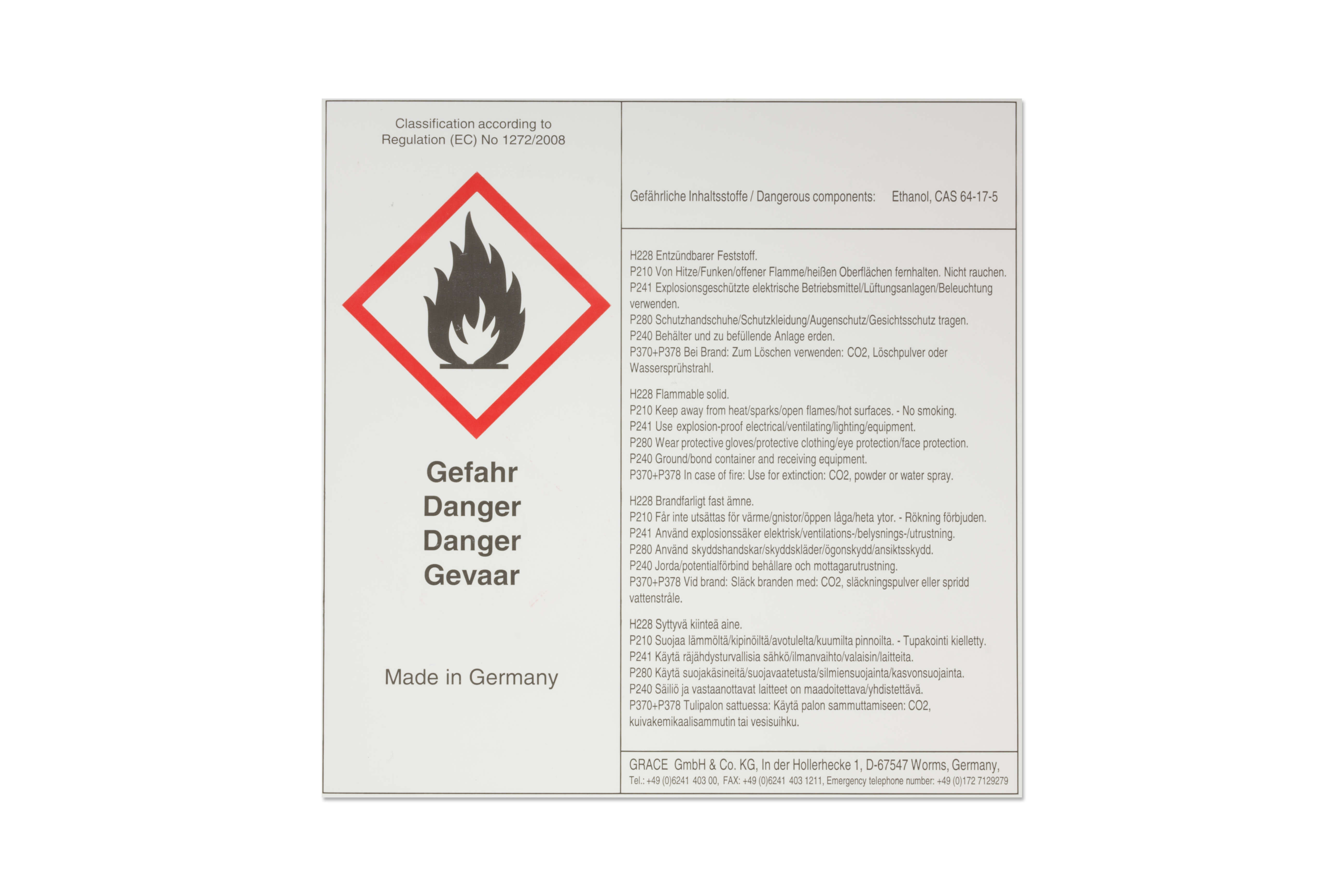 GHS-Etiketten GHS-Etiketten