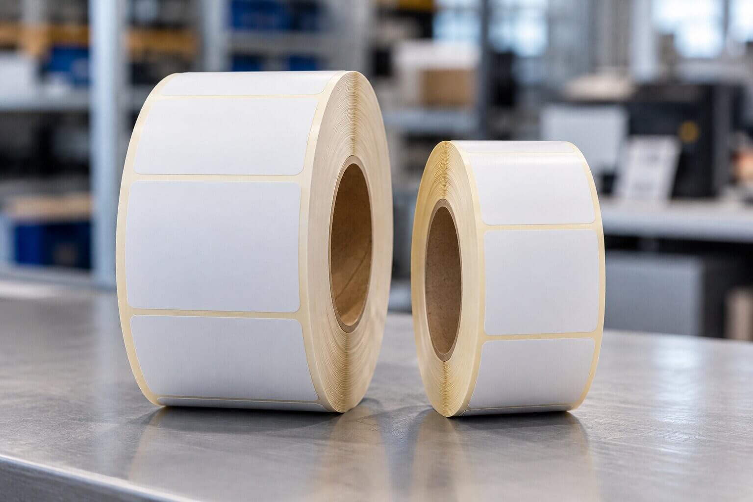 Rollenetiketten Rollenetiketten